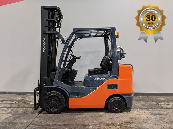 2008 Toyota 8fgcu32 6500lb Cushion Forklift Lpg Lift Truck Hi Lo 99 218 Ebay