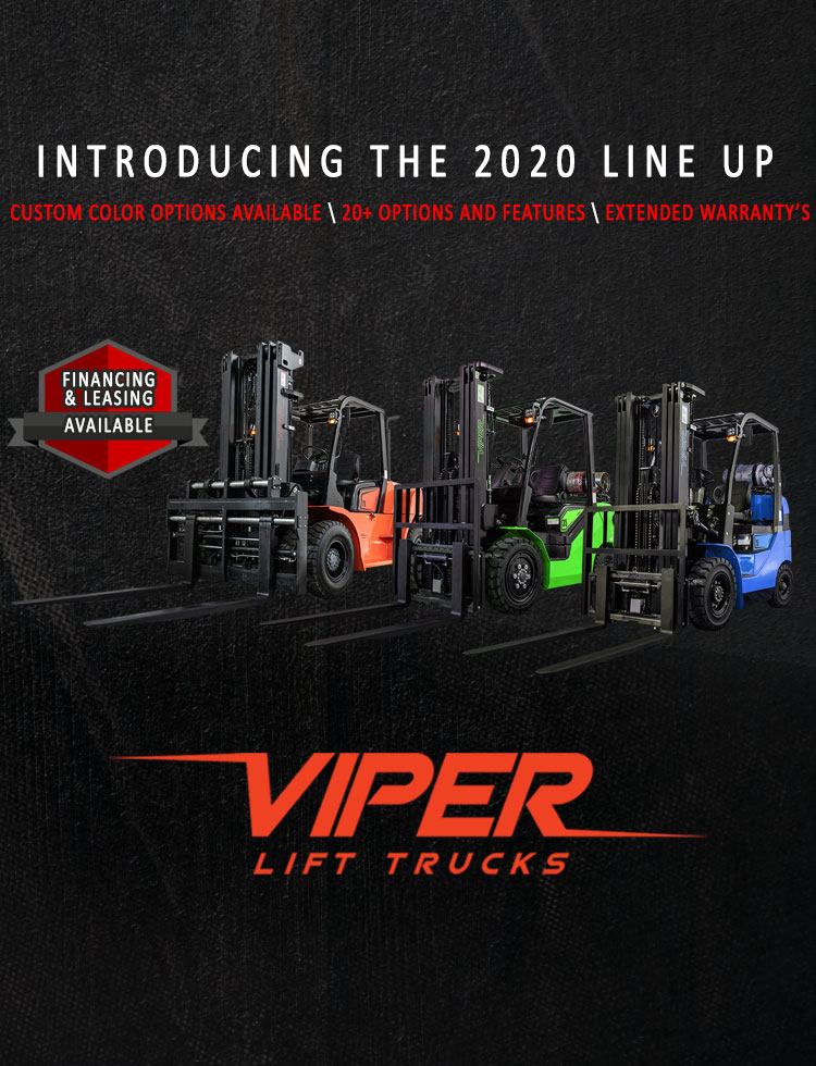 Viper Lift Trucks New Quality Forklifts Viper Lift Trucks, Inc. has